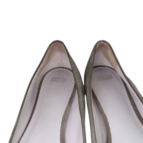 Johnston & Murphy Shoes Womens 10 Flats Ballet Slip On Leather Fashion Classic - Picture 11 of 11